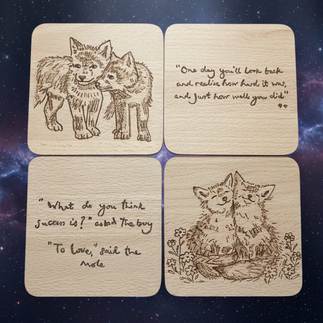 Blank Beech Coasters