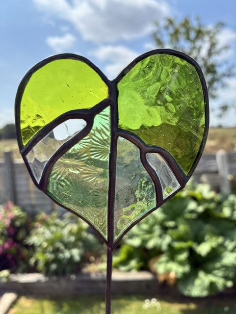 Monstera Leaf Plant Stake With Luminar Glass Studios - 28th August - 2pm - 4.30pm