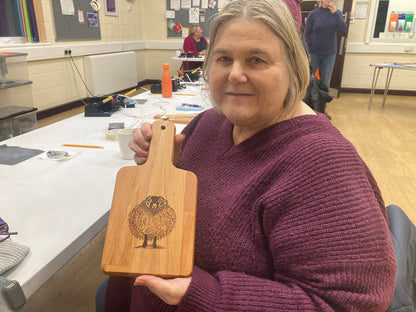 Pyrography Workshop - Skipton - Sunday 16th March 12pm-3pm