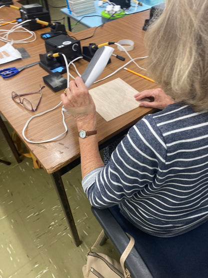 Introduction to Pyrography - Guisborough - Feb 4th,11th,18th 2025. 1pm - 2.30pm