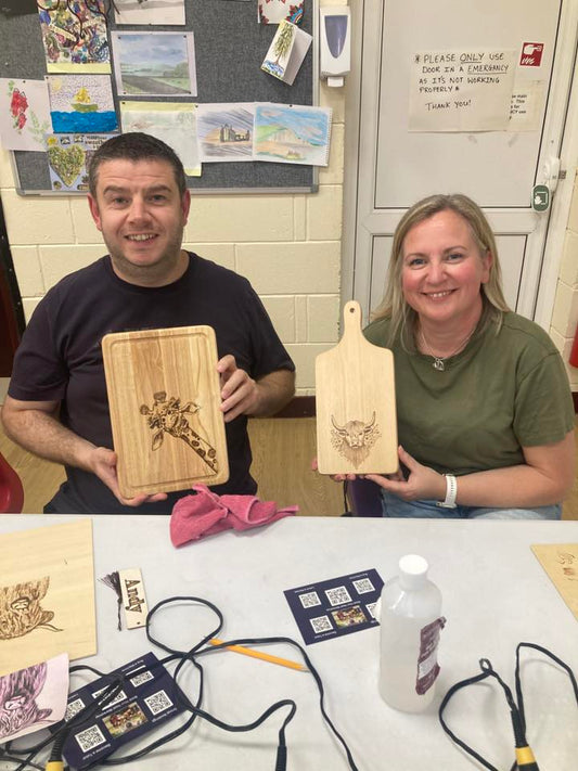 Pyrography Workshop - Skipton - Sunday 19th October 12pm - 3pm