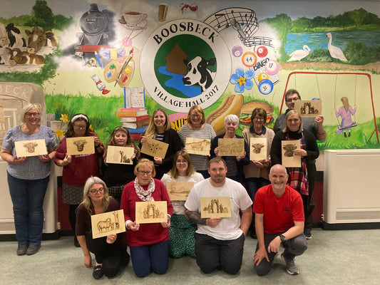 Pyrography Triple  - Blue Monday 19th January £10 Donation