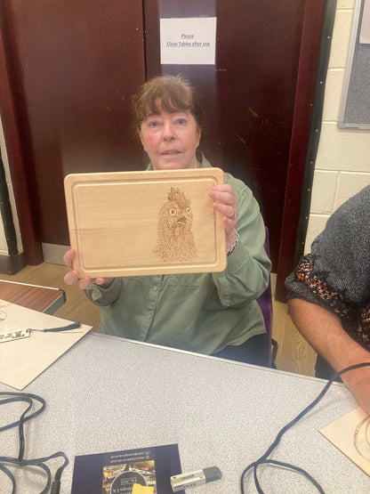 Pyrography Workshop - Skipton - Sunday 1st February 2026 12pm - 3pm