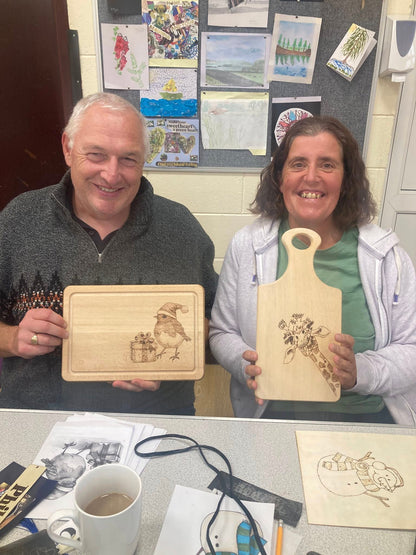 Pyrography Workshop - Skipton - Sunday 1st February 2026 12pm - 3pm