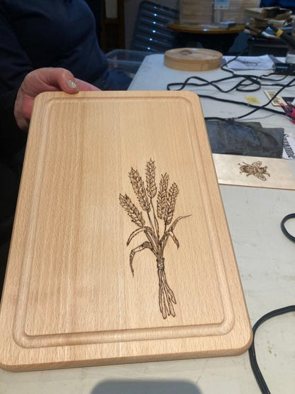 2026 - Pyrography Workshop - Location Pickering Monday 9th March 630pm-930pm