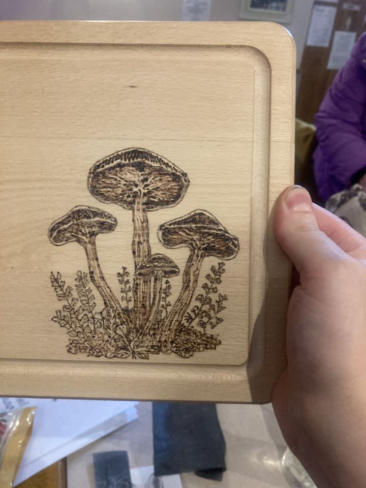 2026 - Pyrography Workshop - Location Pickering Monday 9th March 630pm-930pm