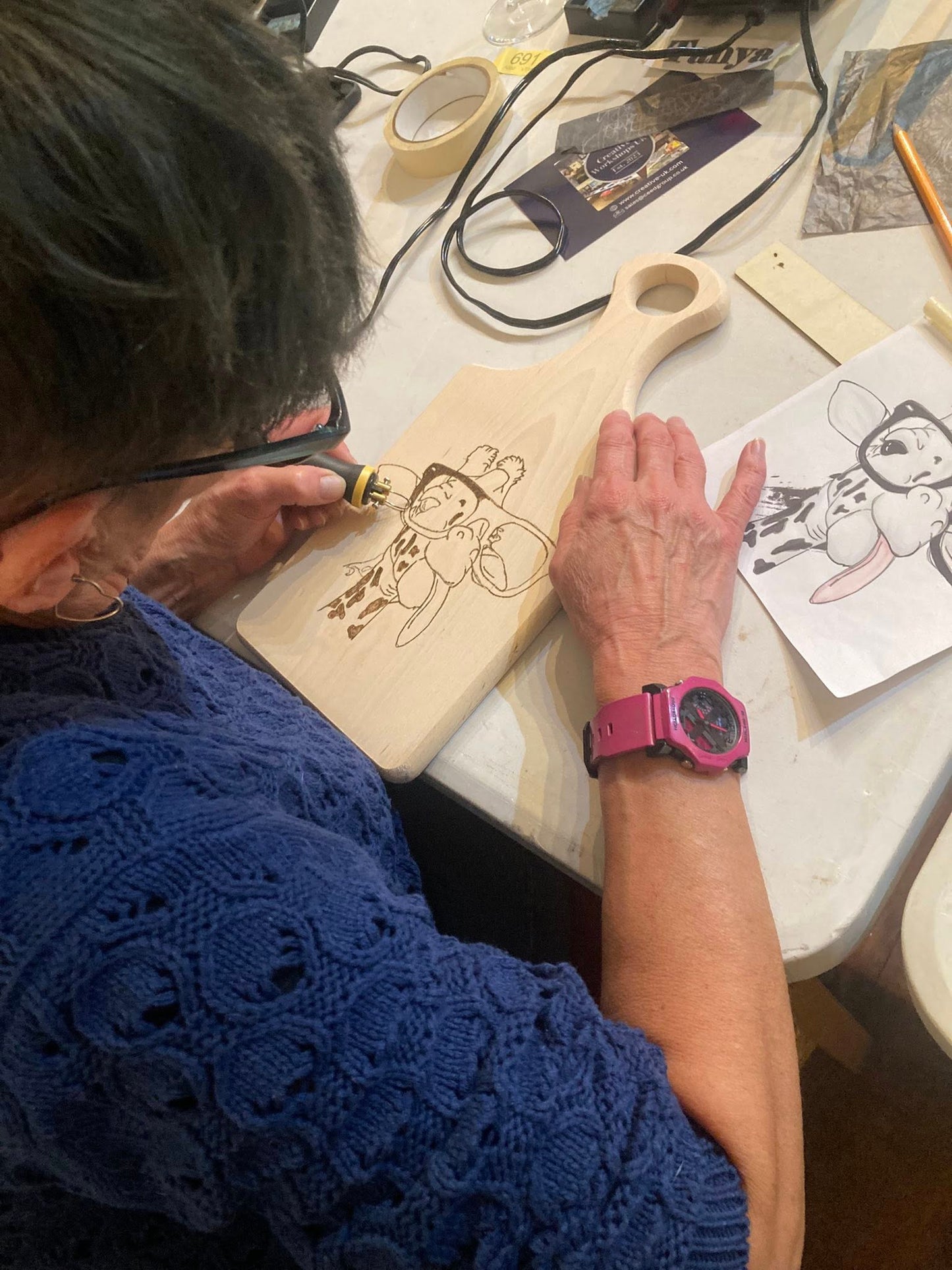 2026 - Pyrography Workshop - Location Pickering Monday 9th March 630pm-930pm