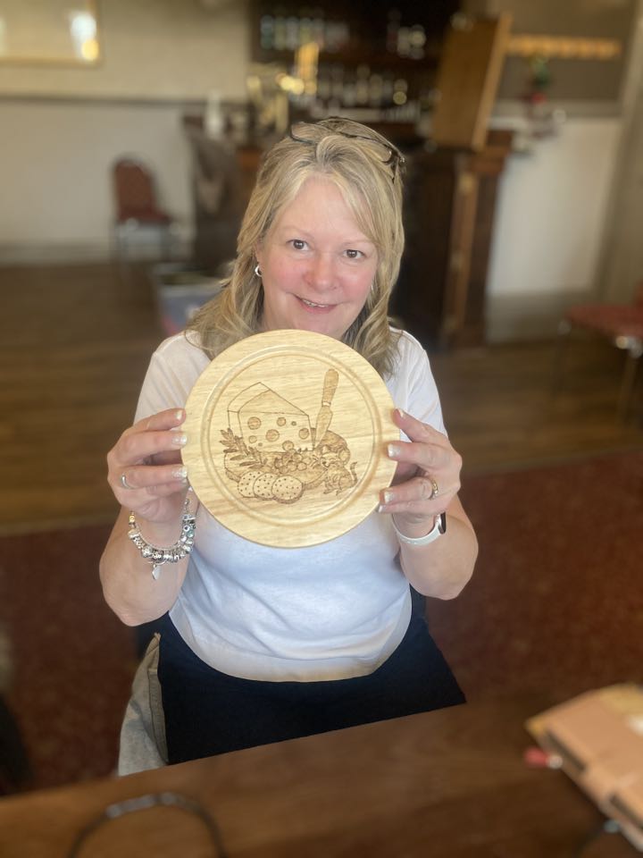 Cheeseboard With Utensils