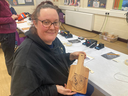 Pyrography Workshop - Skipton - Sunday 16th March 12pm-3pm