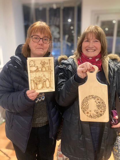 2026!!!! Pyrography Workshop - Easingwold Tuesday 31st March - 6.30pm - 9pm