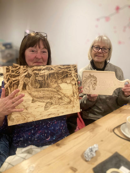 2026!!!! Pyrography Workshop - Easingwold Tuesday 31st March - 6.30pm - 9pm
