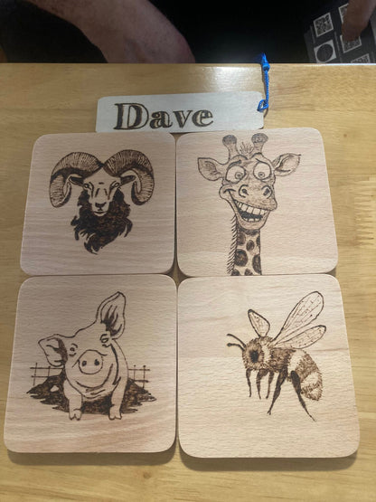 2026 - Pyrography Workshop - Darlington Golf Club - 24th May - 3.30pm - 6-30pm