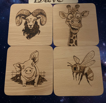 Beech Coasters