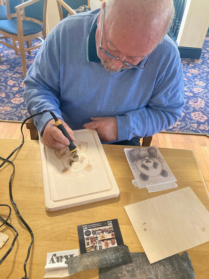 2026 - Pyrography Workshop - Darlington Golf Club - 24th May - 3.30pm - 6-30pm