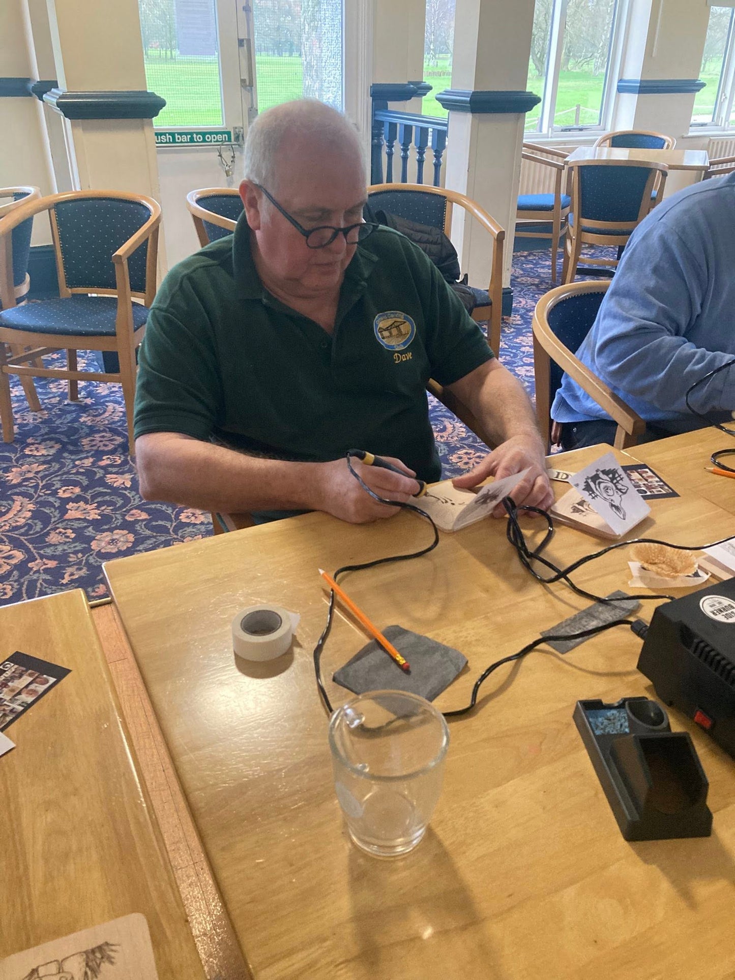 2026 - Pyrography Workshop - Darlington Golf Club - 24th May - 3.30pm - 6-30pm