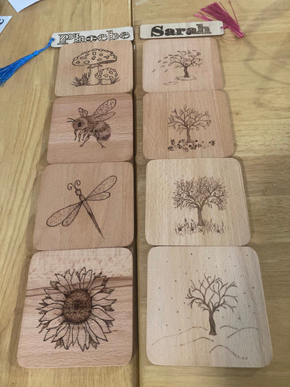 2026 - Pyrography Workshop - Darlington Golf Club - 24th May - 3.30pm - 6-30pm