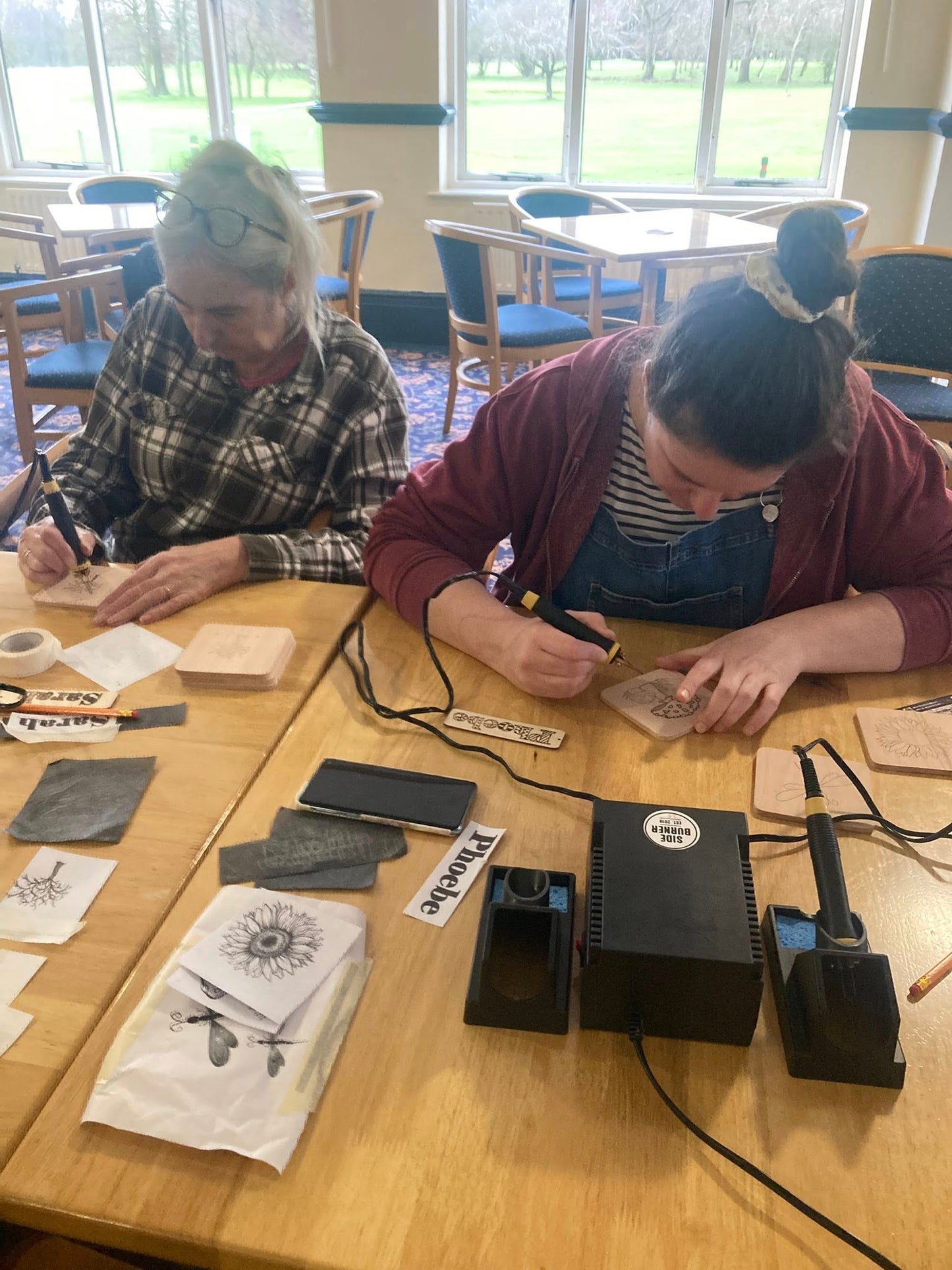 2026 - Pyrography Workshop - Darlington Golf Club - 24th May - 3.30pm - 6-30pm