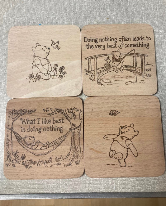 Blank Beech Coasters