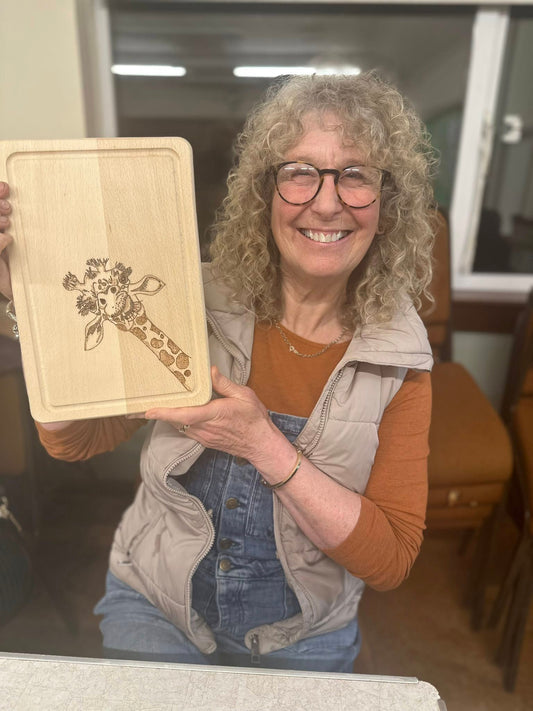 Clifton Moor ( York ) Beginners Pyrography Workshop 4th October - 2pm - 5pm