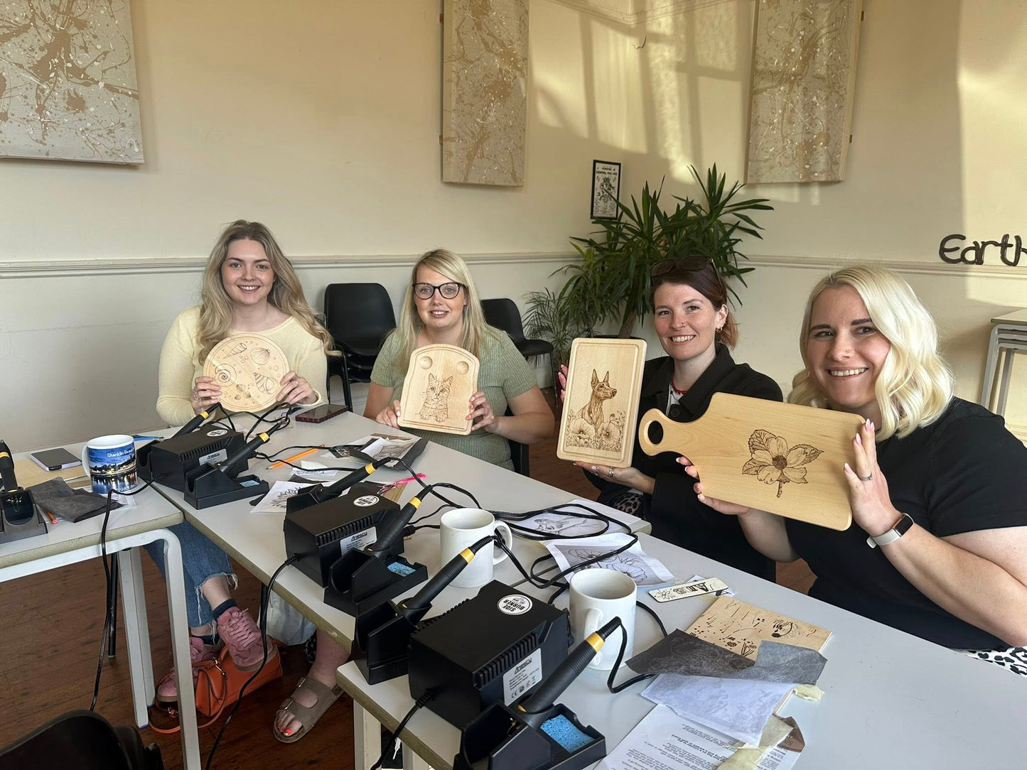 Clifton Moor ( York ) Beginners Pyrography Workshop 4th October - 2pm - 5pm