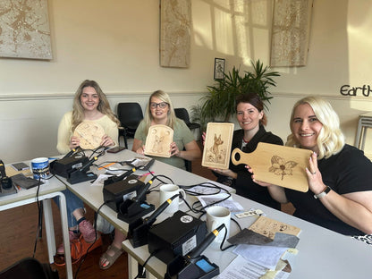 Clifton Moor ( York ) Beginners Pyrography Workshop 4th October - 2pm - 5pm