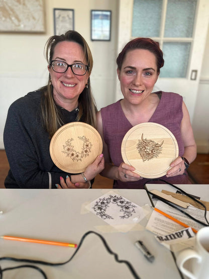 Clifton Moor ( York ) Beginners Pyrography Workshop 4th October - 2pm - 5pm