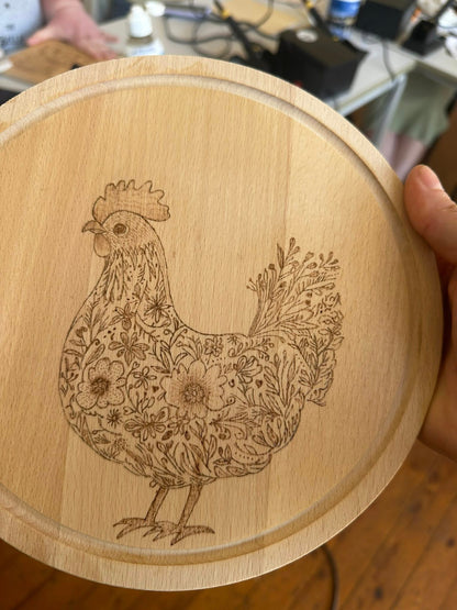 New for 2026 - Saltburn Beginners Pyrography Workshop -23/08/26  - 1pm - 4pm