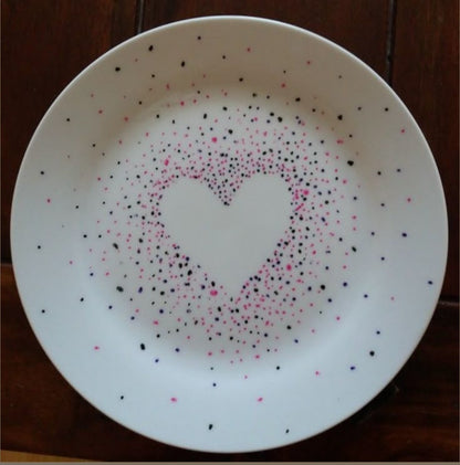 Cake Plate Painting With Beespoke Pottery - Saltburn - 6th September