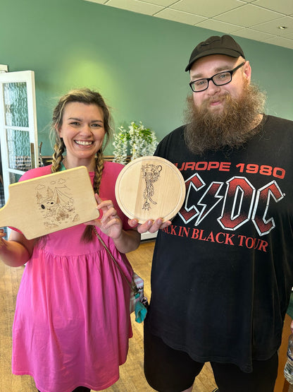 Pyrography Workshop - Darlington Golf Club - 20th September - 1pm - 4pm