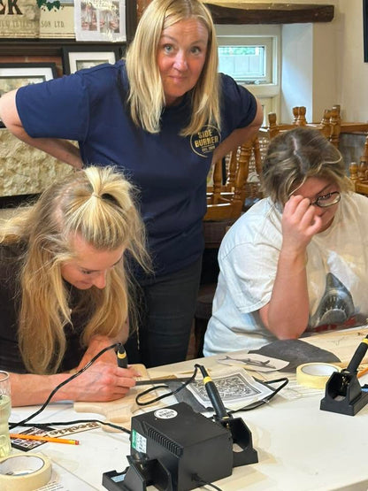 2026 - Pyrography Workshop - Location Pickering Monday 21st September 630pm-930pm