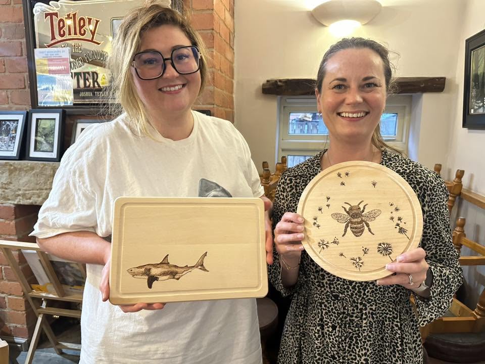 2026 - Pyrography Workshop - Location Pickering Monday 21st September 630pm-930pm