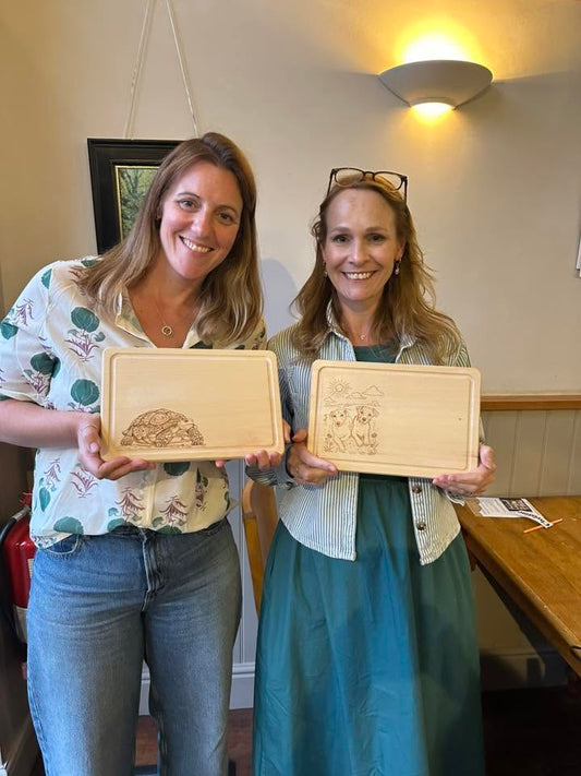 2026 - Pyrography Workshop - Location Pickering Monday 21st September 630pm-930pm