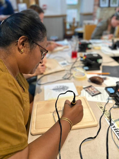 2026 - Pyrography Workshop - Location Pickering Monday 21st September 630pm-930pm