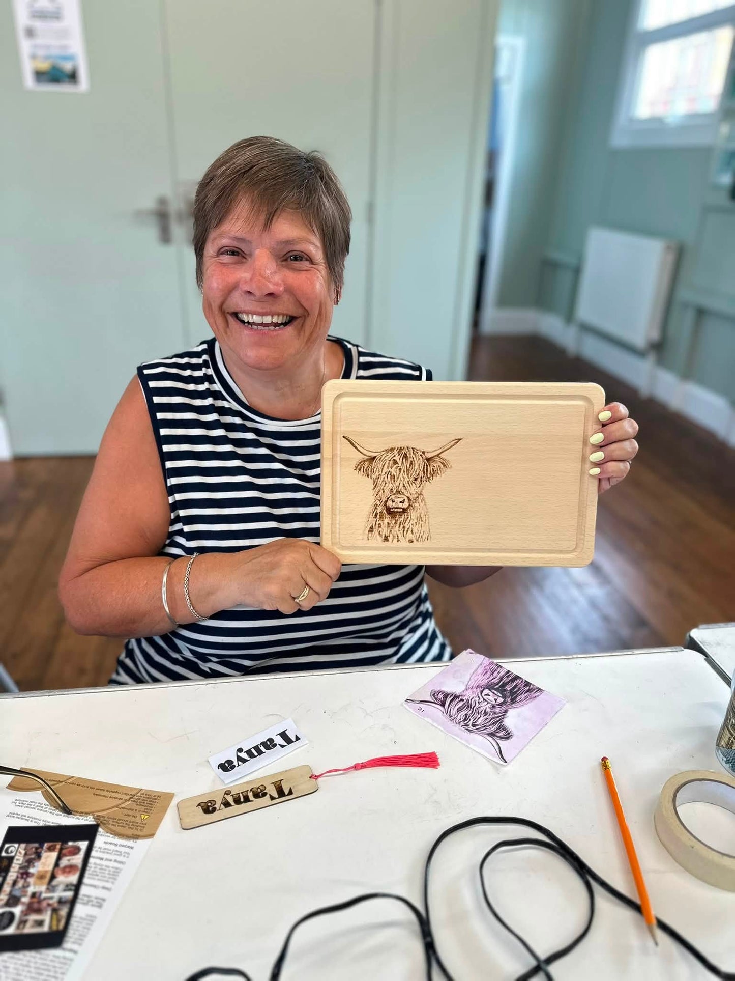Beginners Pyrography Workshop - Romanby -  14th October - 10am - 1pm