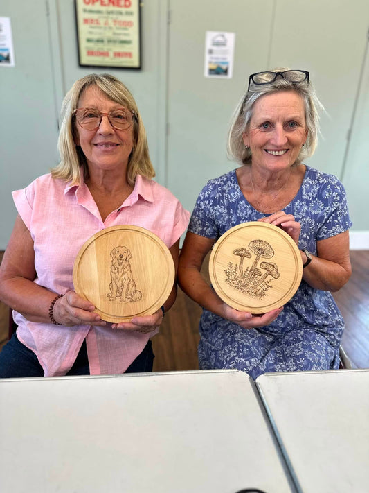 Pyrography Workshop - Romanby -  14th October - 10am - 1pm