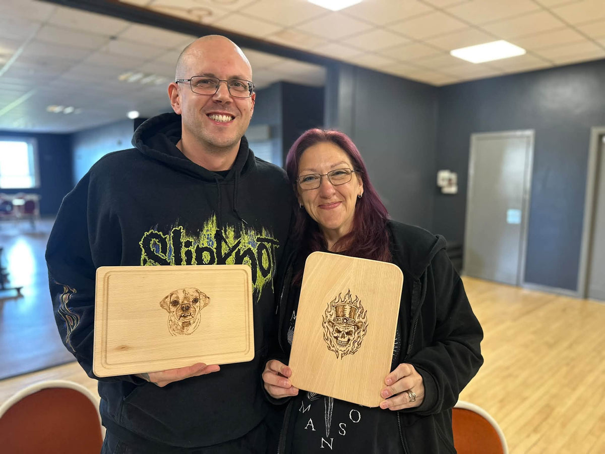 Seaham Beginners Pyrography - 16th  January - 11am - 2pm
