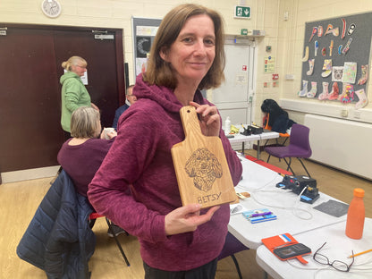 Pyrography Workshop - Skipton - Sunday 16th March 12pm-3pm