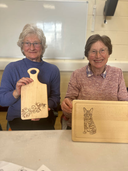 Pyrography Workshop - Skipton - Sunday 19th July 2026 12pm - 3pm