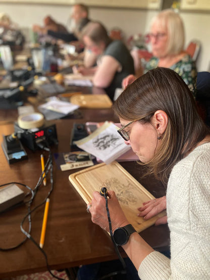 New for 2026 - Saltburn Beginners Pyrography Workshop -19/04/26 - 1pm - 4pm