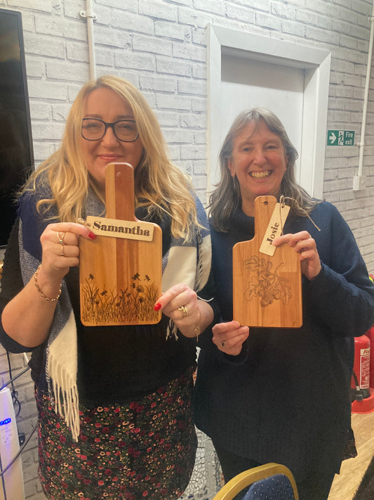 2026 - Pyrography Workshop - Darlington Golf Club - February 8th - 12pm - 3pm