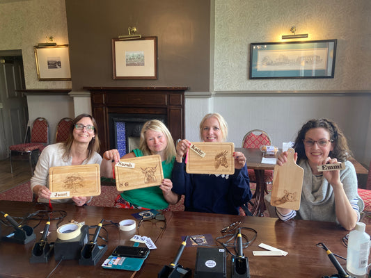 Pyrography Workshop - Harrogate - 6th December 12pm - 3pm