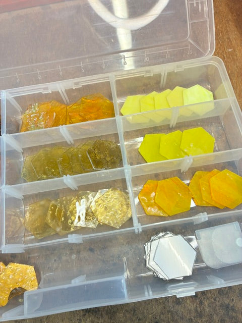 Honeycomb & Bee Suncatcher - Stained Glass Art With Luminar Glass Studios - 25th July 2.30pm - 5pm