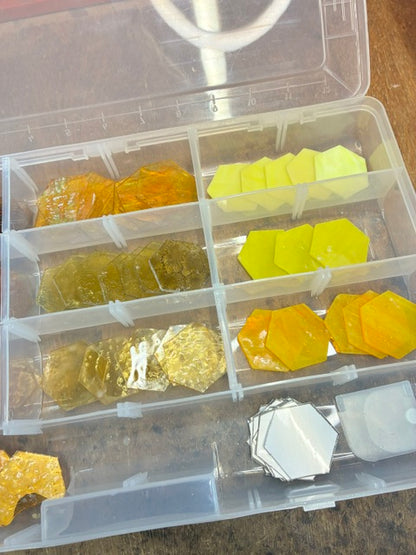 Honeycomb & Bee Suncatcher - Stained Glass Art With Luminar Glass Studios - 25th July 2.30pm - 5pm