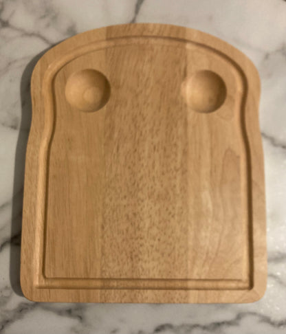 wooden dippy egg board