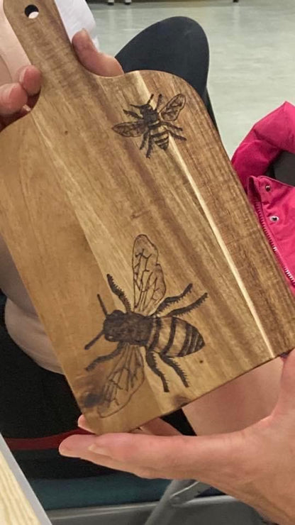 Pyrography Workshop with Side Burner - Location Ingleby Barwick - 6th July