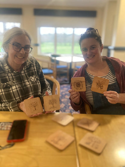 2026 - Pyrography Workshop - Darlington Golf Club - 24th May - 3.30pm - 6-30pm
