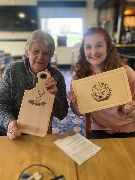2026 - Pyrography Workshop - Darlington Golf Club - 24th May - 3.30pm - 6-30pm