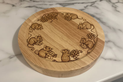 Cheeseboard With Utensils