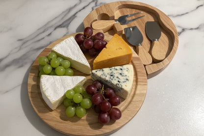 Cheeseboard With Utensils