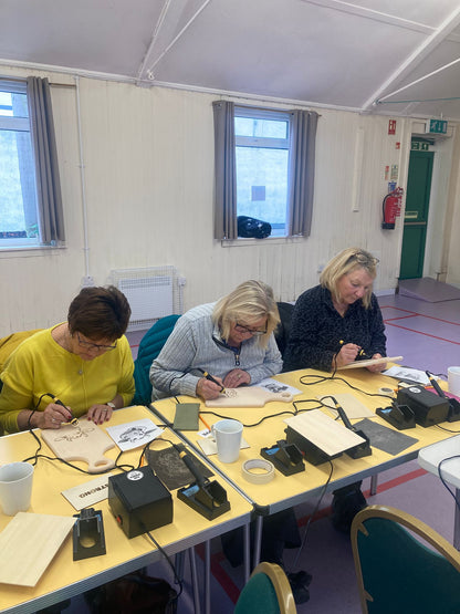 New for 2026 - Saltburn Beginners Pyrography Workshop -19/04/26 - 1pm - 4pm